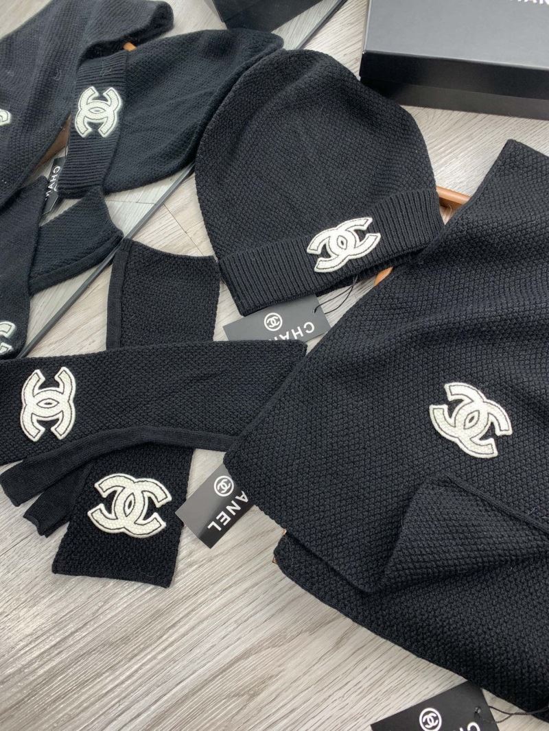 Chanel Caps Scarfs